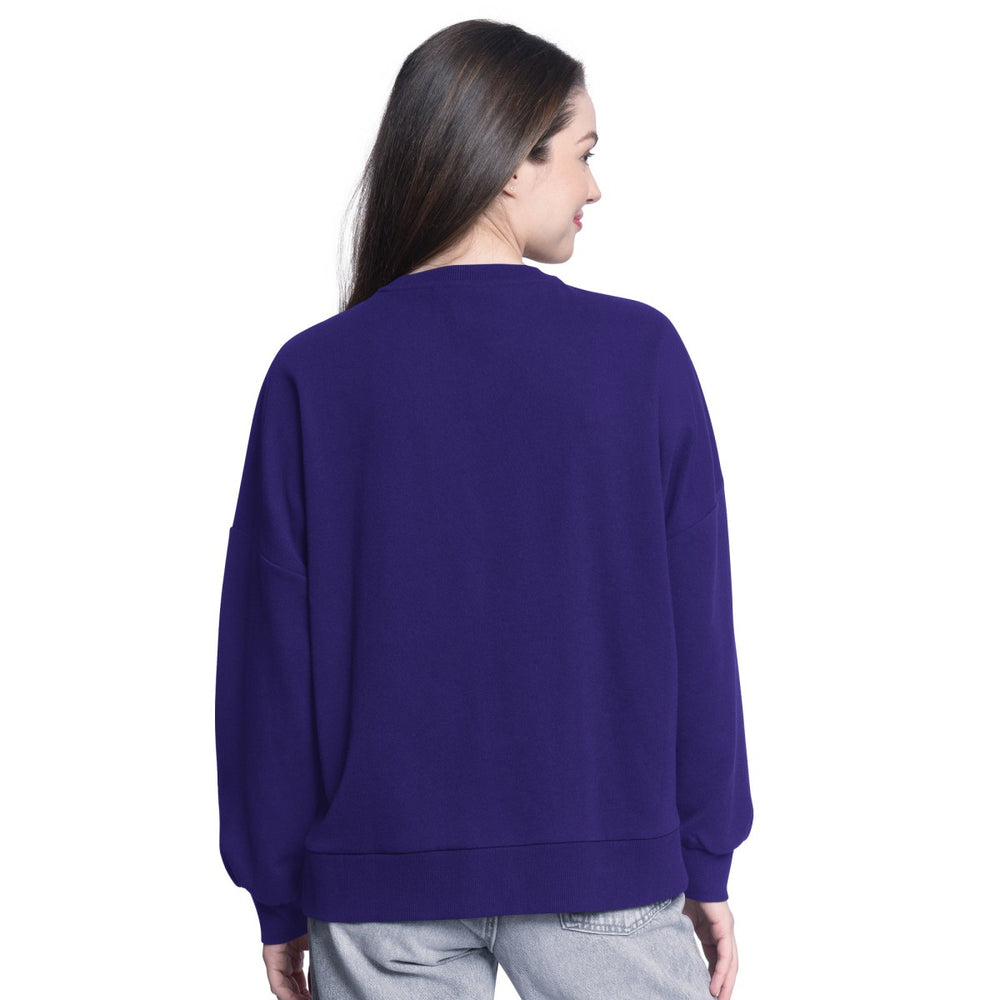 Purple Los Angeles Lakers G-III 4Her by Carl Banks Women's Athletic Pullover Sweatshirt | NBA