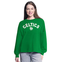 Kelly Green Boston Celtics G-III 4Her by Carl Banks Women's Athletic Pullover Sweatshirt | NBA