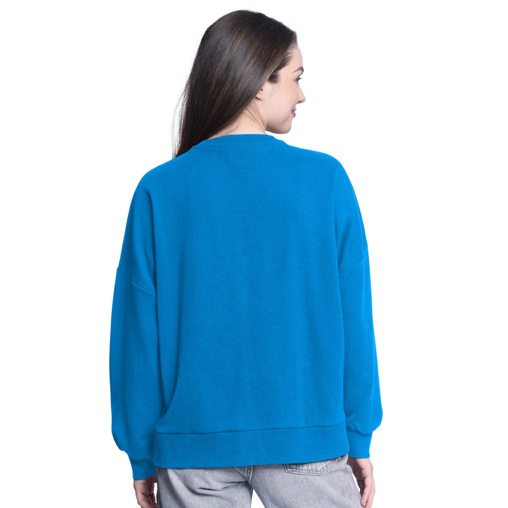 Blue Oklahoma City Thunder G-III 4Her by Carl Banks Women's Athletic Pullover Sweatshirt | NBA