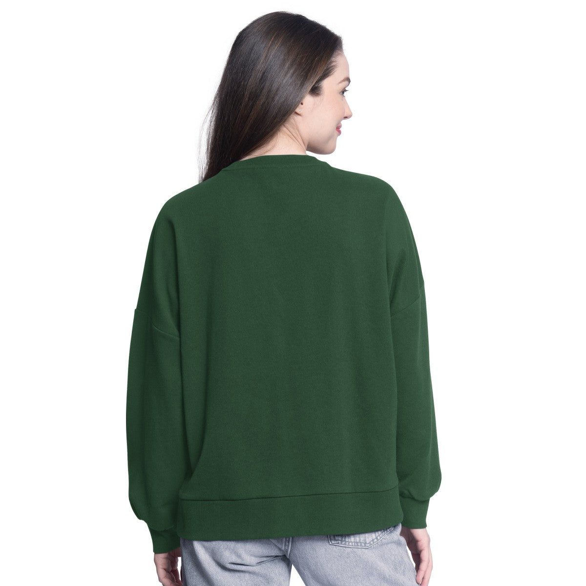 Hunter Green Milwaukee Bucks G-III 4Her by Carl Banks Women's Athletic Pullover Sweatshirt | NBA