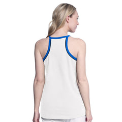 White Orlando Magic G-III 4Her by Carl Banks Women's Curveball Racerback Scoop Neck Slub Tank Top | NBA