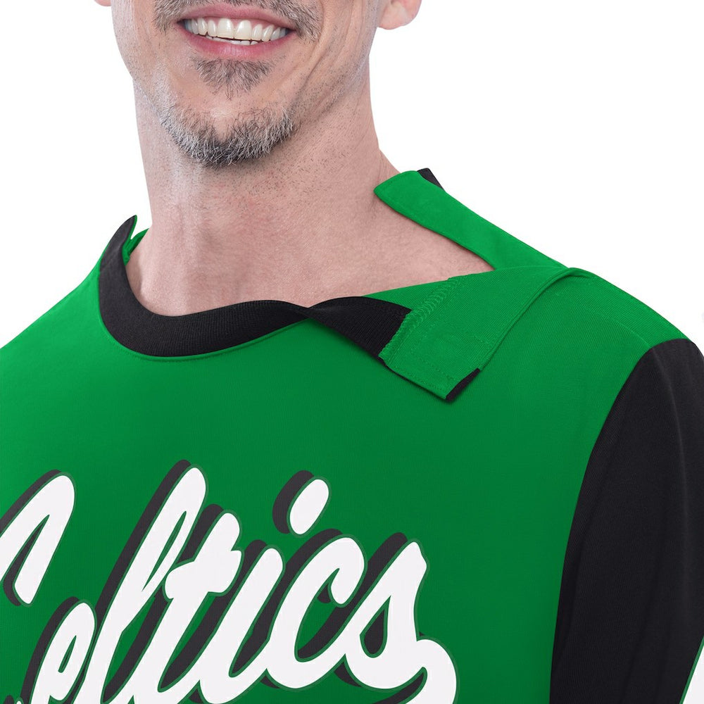 Green Boston Celtics G-III Sports by Carl Banks Adaptive Rugby Long Sleeve Top | NBA