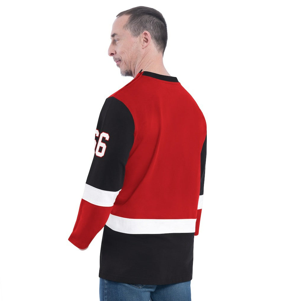 Red Chicago Bulls G-III Sports by Carl Banks Adaptive Rugby Long Sleeve Top sale | NBA