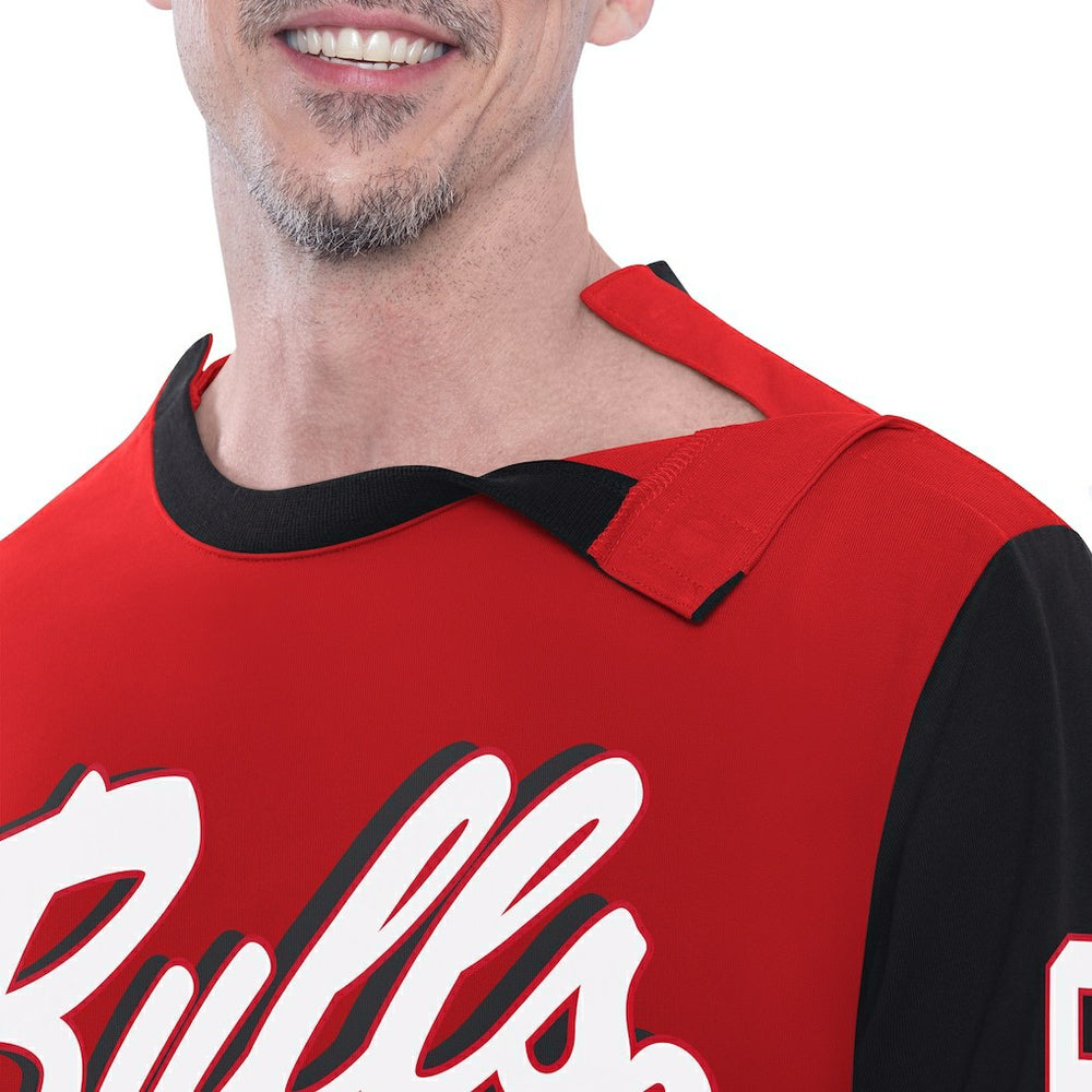Red Chicago Bulls G-III Sports by Carl Banks Adaptive Rugby Long Sleeve Top sale | NBA