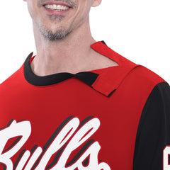 Red Chicago Bulls G-III Sports by Carl Banks Adaptive Rugby Long Sleeve Top sale | NBA
