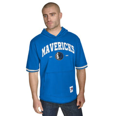 Blue Dallas Mavericks Tommy Jeans Paul French Terry Short Sleeve Pullover Hoodie sale | NBA