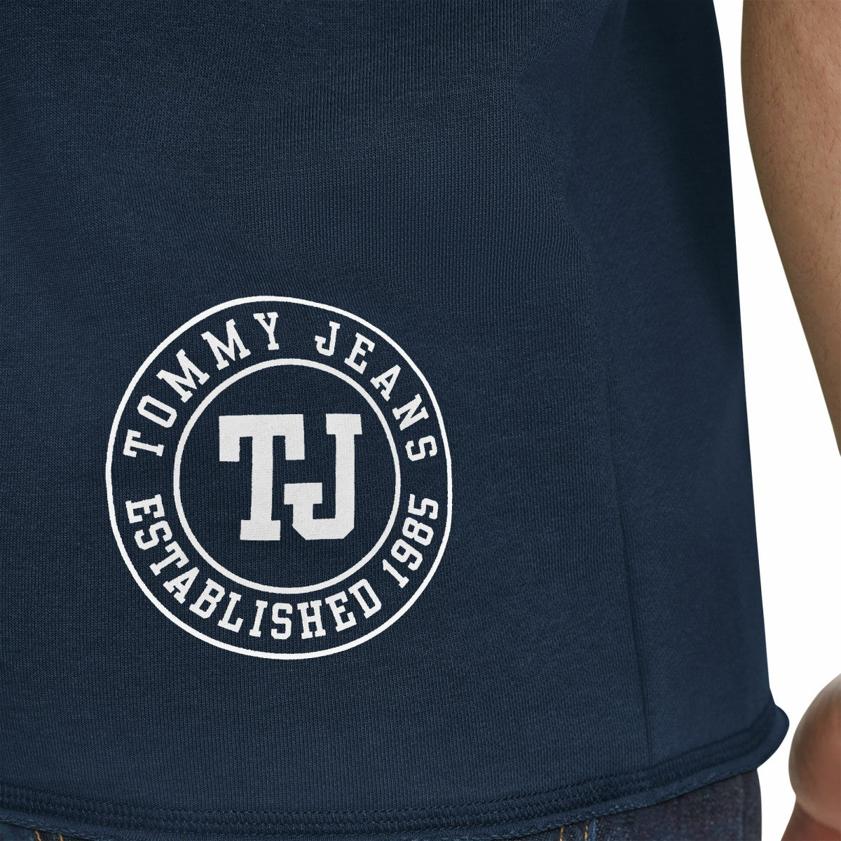 Navy Minnesota Timberwolves Tommy Jeans Paul French Terry Short Sleeve Pullover Hoodie | NBA