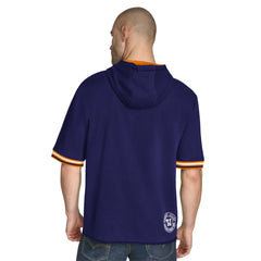 Purple Phoenix Suns Tommy Jeans Paul French Terry Short Sleeve Pullover Hoodie | NBA