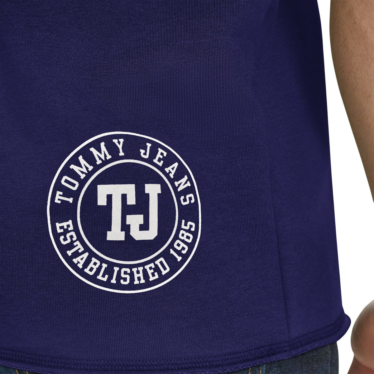 Purple Phoenix Suns Tommy Jeans Paul French Terry Short Sleeve Pullover Hoodie | NBA