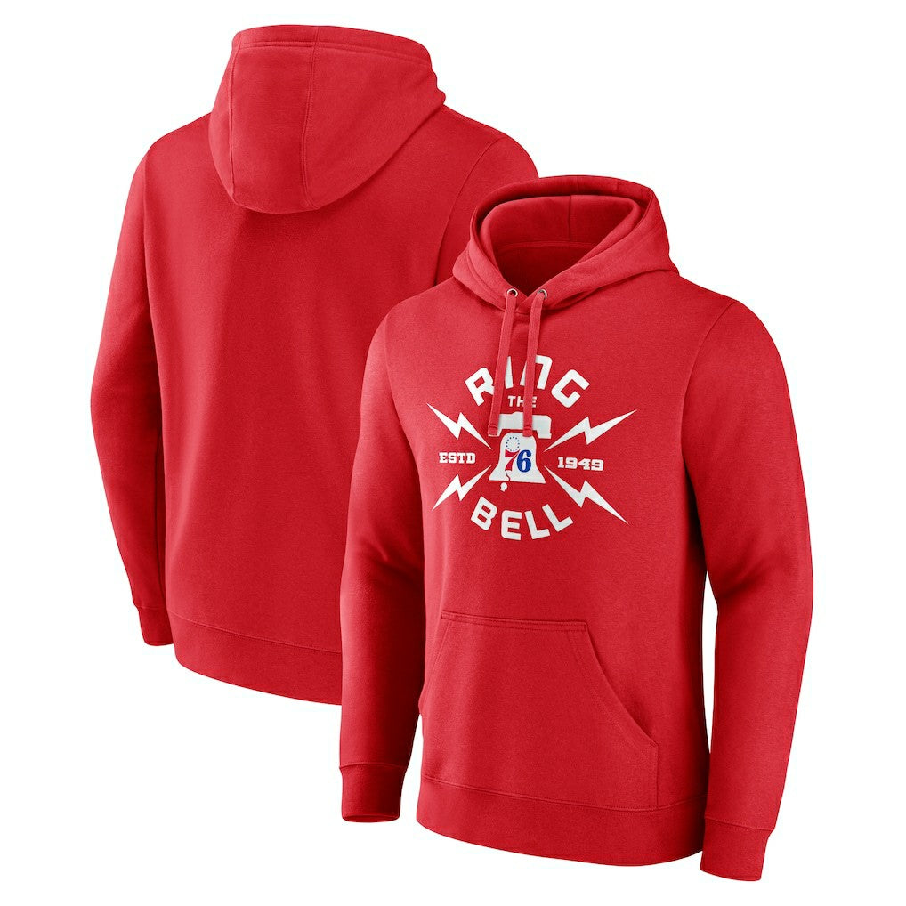 Red Philadelphia 76ers Huddle Pullover Hoodie | NBA