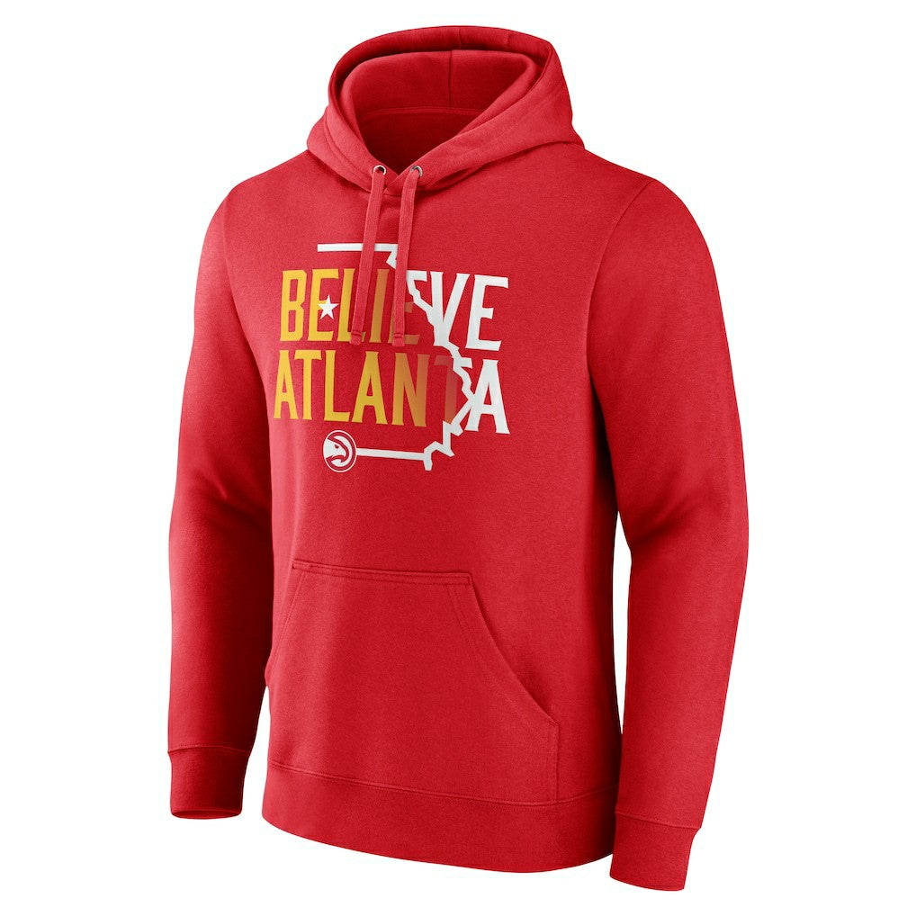 Red Atlanta Hawks Team Pride Pullover Hoodie | NBA