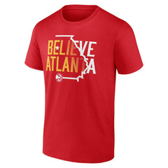Red Atlanta Hawks Team Pride T-Shirt | NBA