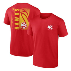 Red Atlanta Hawks For the Team T-Shirt | NBA