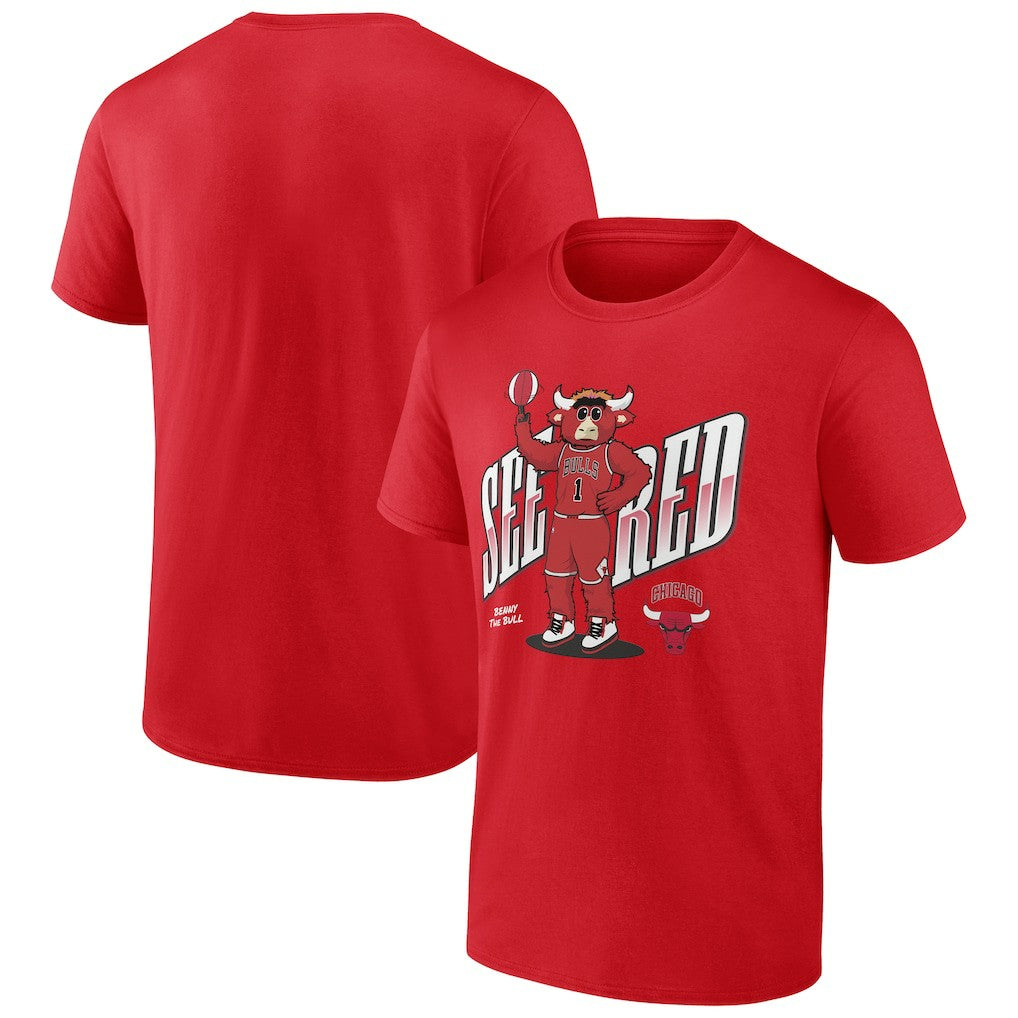 Red Chicago Bulls Team Pride T-Shirt sale | NBA