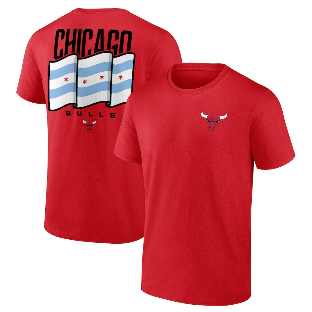 Red Chicago Bulls Clutch T-Shirt sale | NBA