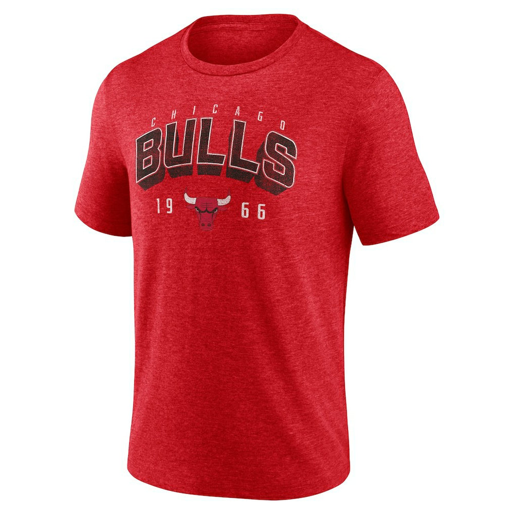 Red Chicago Bulls Backboard Tri-Blend T-Shirt sale | NBA