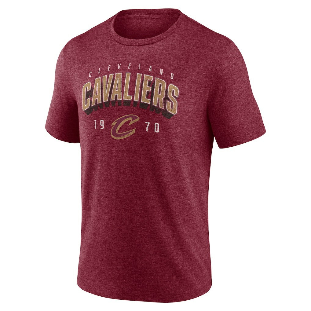 Wine Cleveland Cavaliers Backboard Tri-Blend T-Shirt sale | NBA