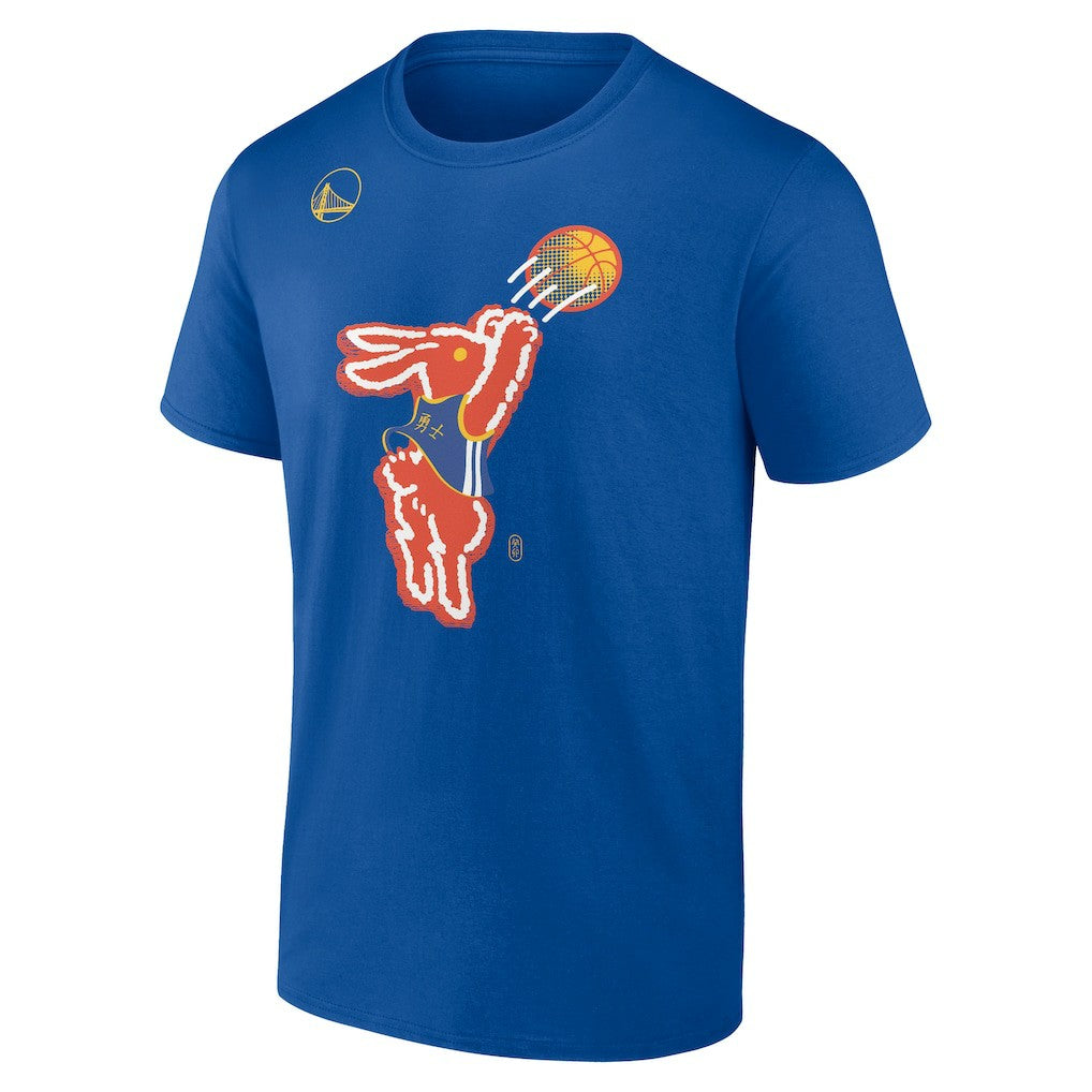 Royal Golden State Warriors Lunar New Year T-Shirt sale | NBA
