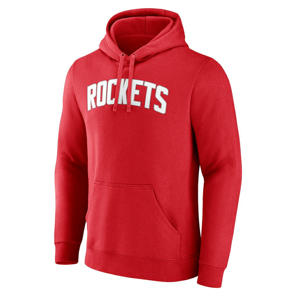 Red Houston Rockets Wordmark Pullover Hoodie sale | NBA
