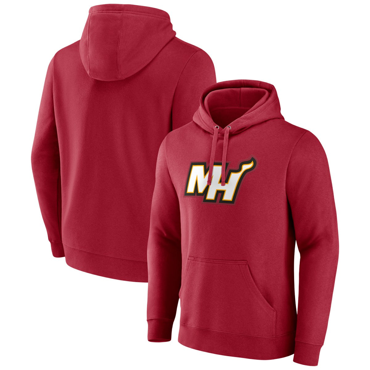 Red Miami Heat Alternate Logo Pullover Hoodie | NBA