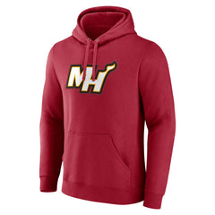 Red Miami Heat Alternate Logo Pullover Hoodie | NBA