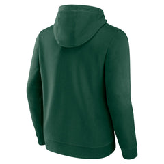 Hunter Green Milwaukee Bucks Wordmark Pullover Hoodie | NBA