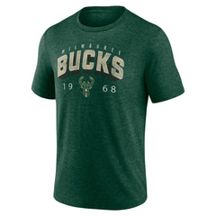 Hunter Green Milwaukee Bucks Backboard Tri-Blend T-Shirt | NBA