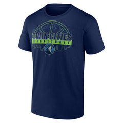 Navy Minnesota Timberwolves Core Hometown Launch T-Shirt | NBA