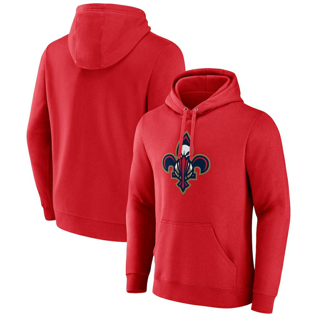 Red New Orleans Pelicans Alternate Logo Pullover Hoodie | NBA