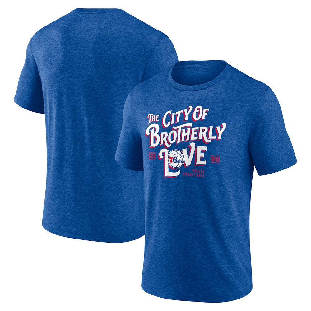 Royal Philadelphia 76ers Team Pride Tri-Blend T-Shirt | NBA