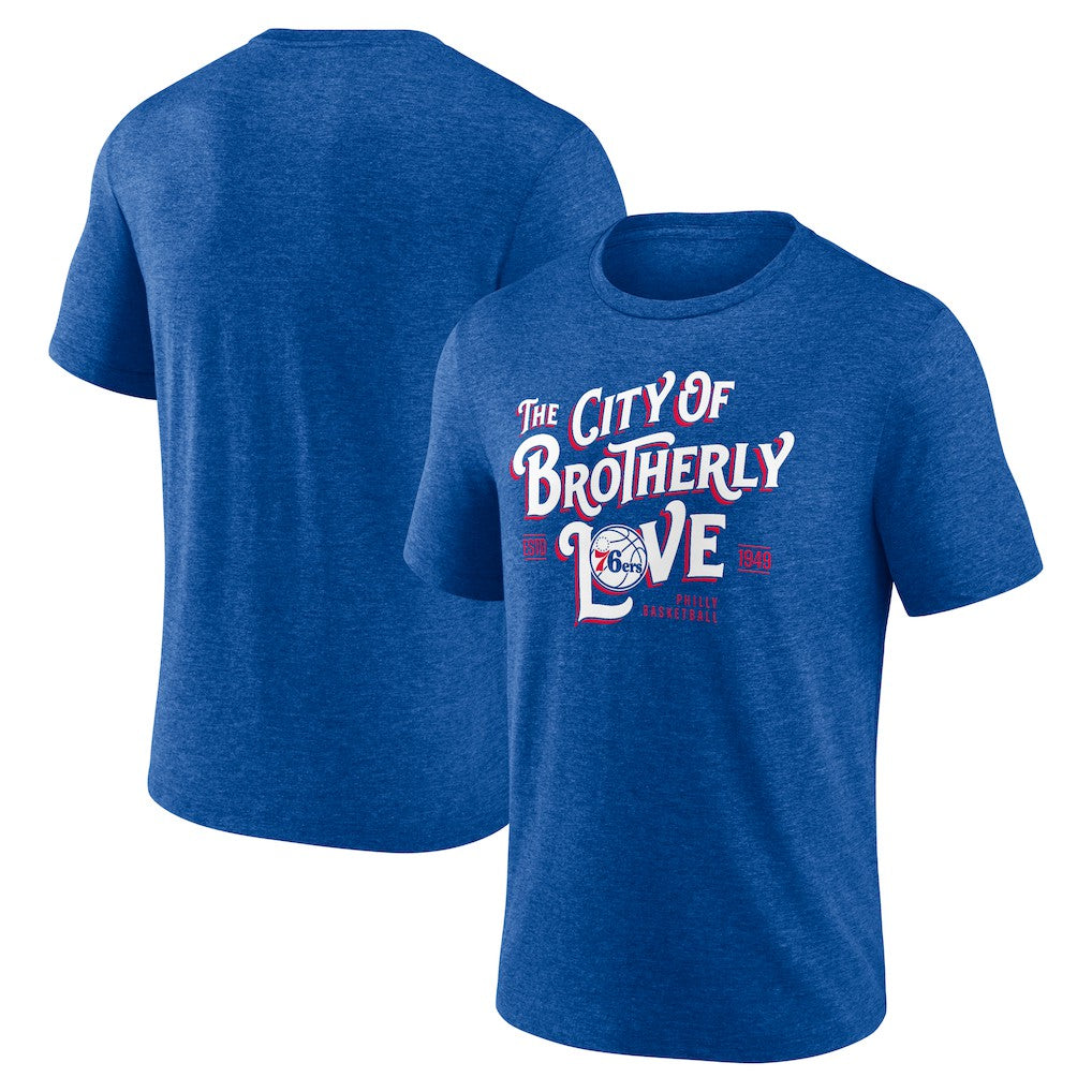 Royal Philadelphia 76ers Team Pride Tri-Blend T-Shirt | NBA