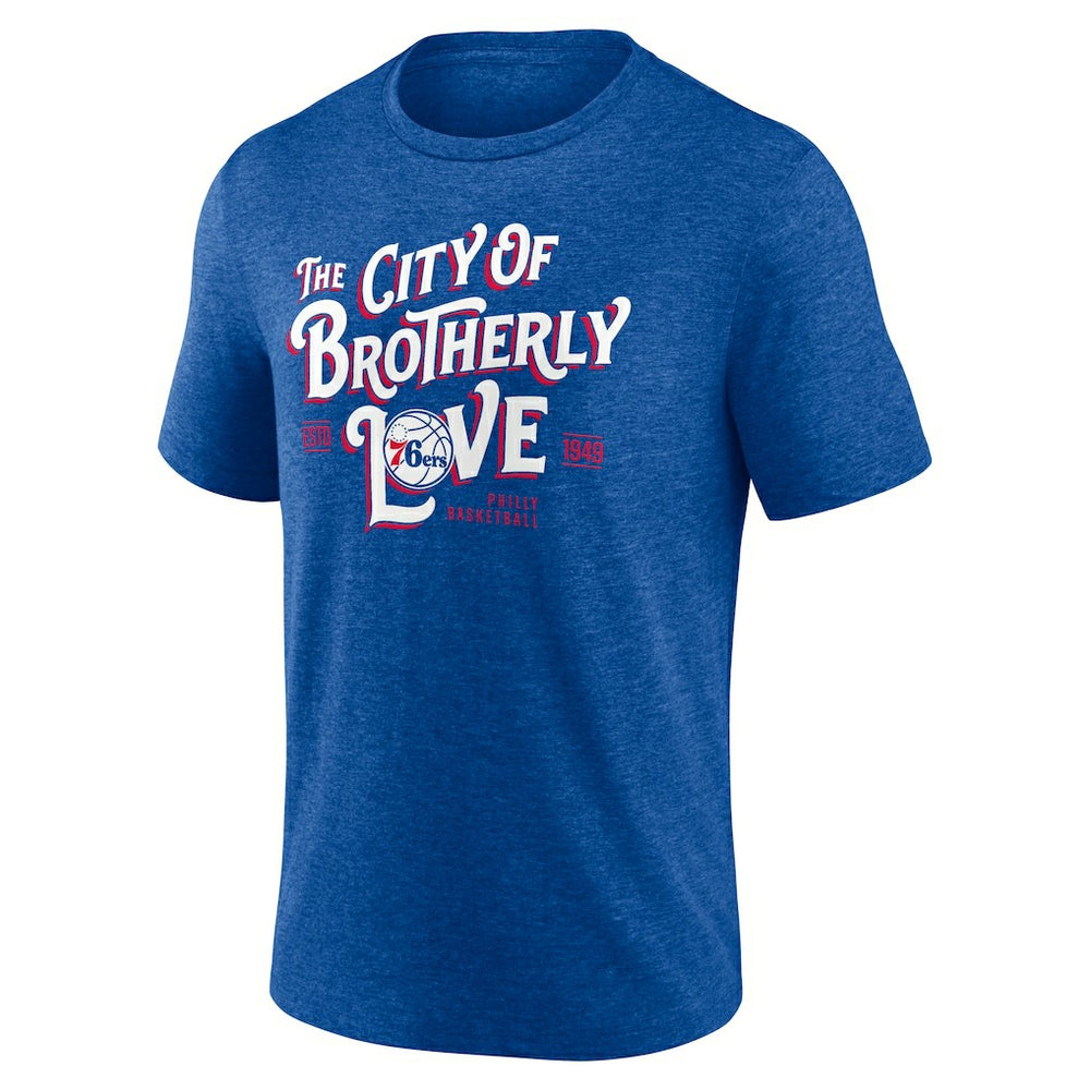 Royal Philadelphia 76ers Team Pride Tri-Blend T-Shirt | NBA