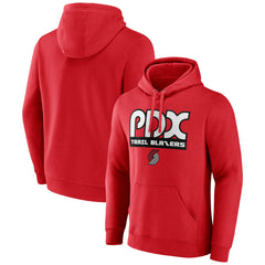 Red Portland Trail Blazers Team Pride Pullover Hoodie | NBA