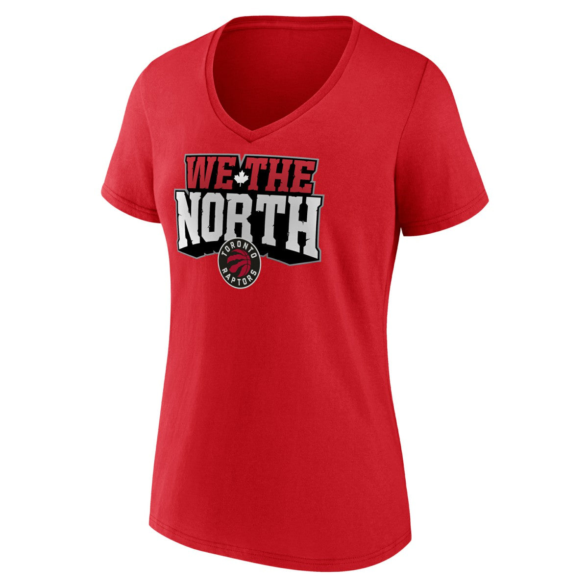 Red Toronto Raptors Women's Team Pride V-Neck T-Shirt | NBA
