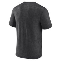 Charcoal Utah Jazz Distressed Tri-Blend T-Shirt | NBA