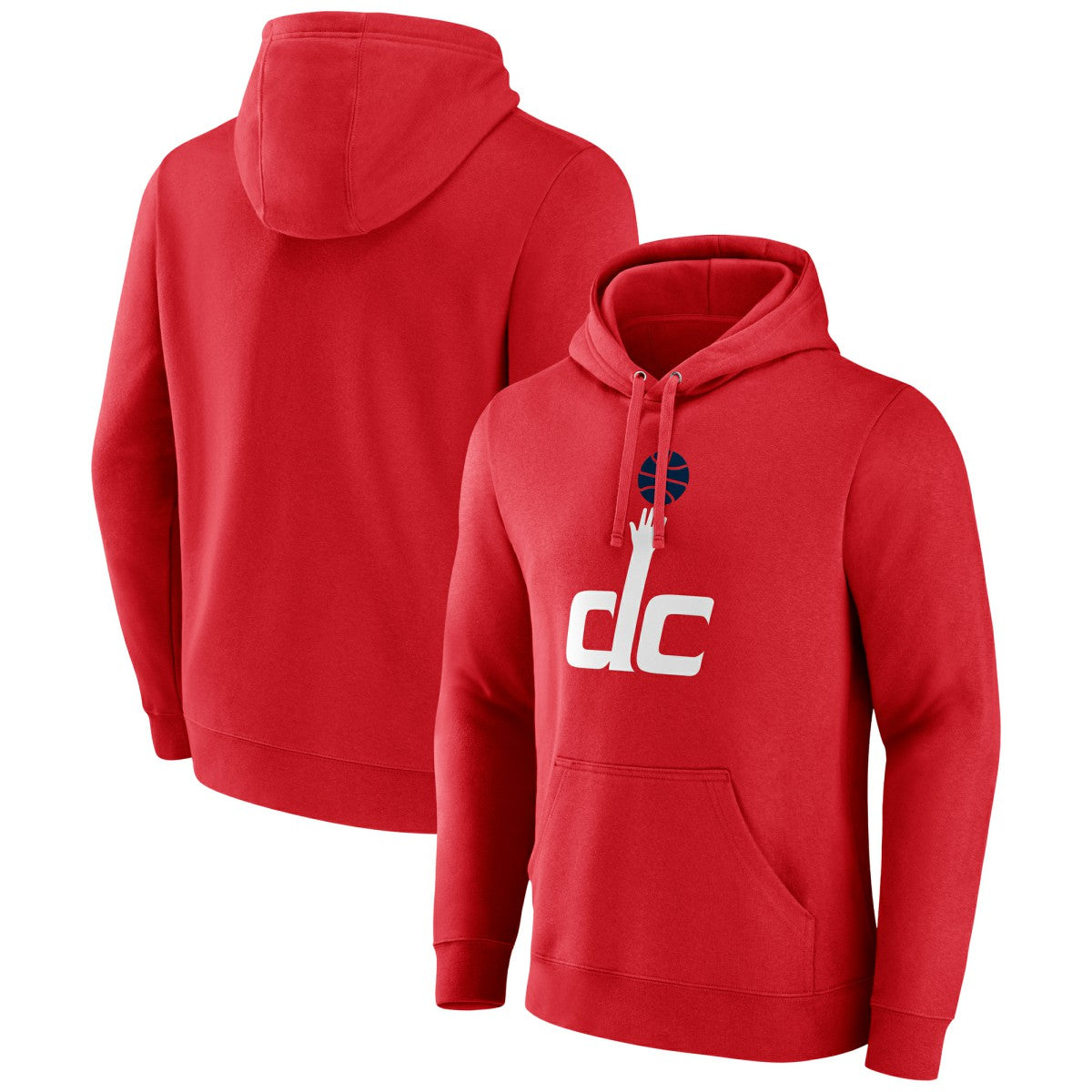 Red Washington Wizards Alternate Logo Pullover Hoodie | NBA