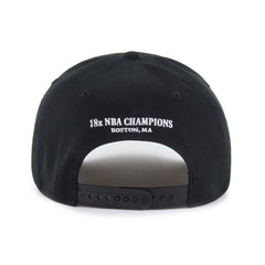 Black Boston Celtics '47 Every Time Past Champs Hitch Adjustable Hat | NBA