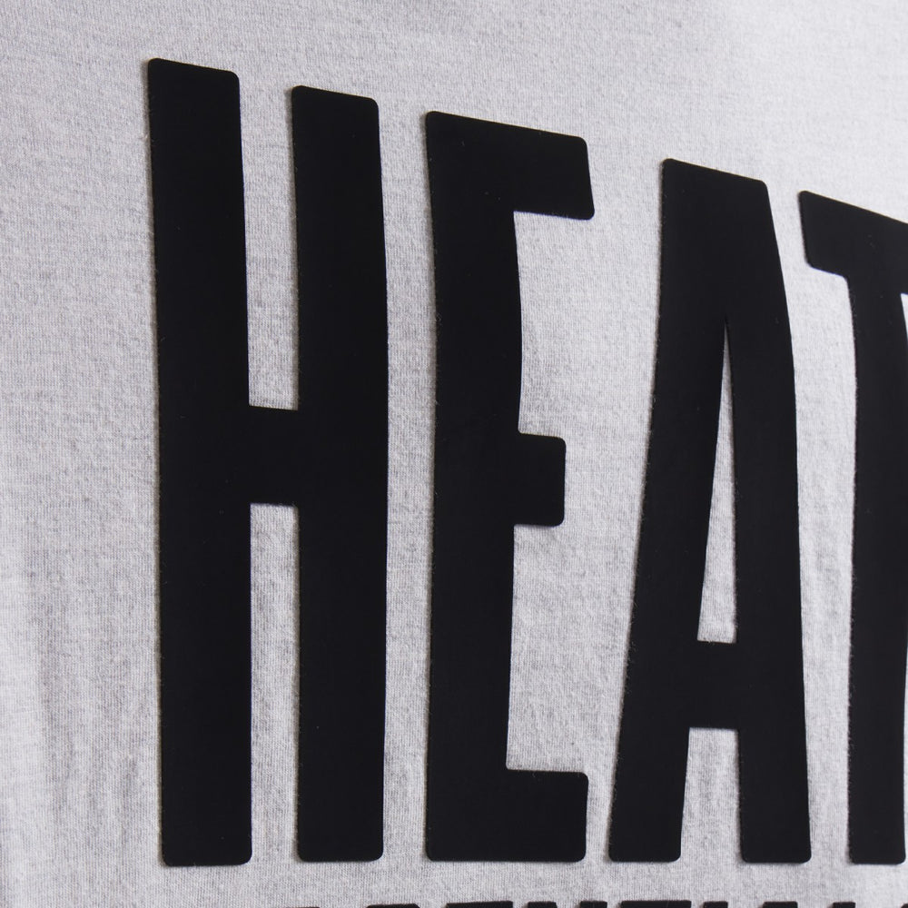 Heather Gray Miami Heat Fear of God Unisex NBA x ESSENTIALS T-Shirt | NBA