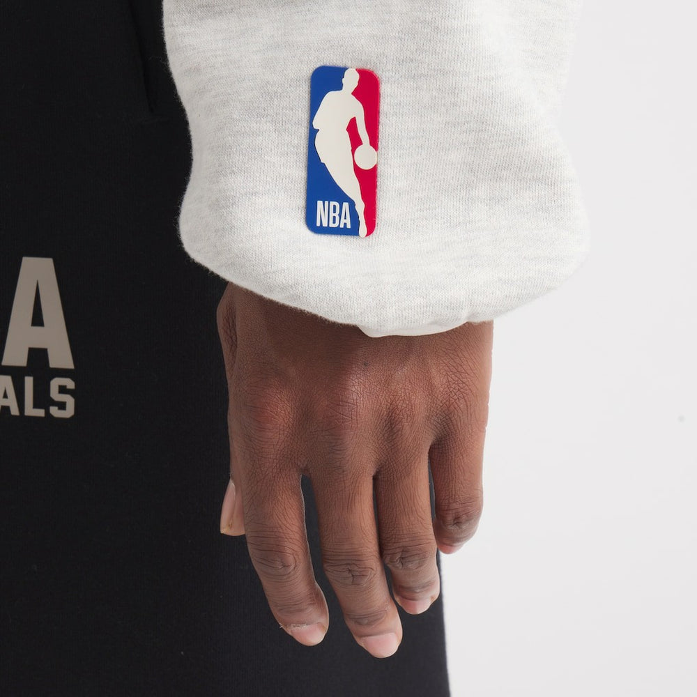 Heather Gray Atlanta Hawks Fear of God Unisex NBA x ESSENTIALS Pullover Hoodie | NBA