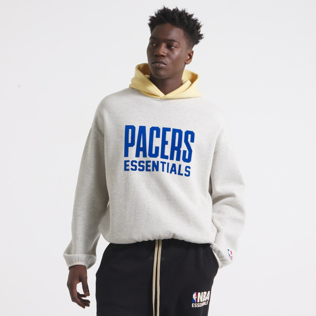 Heather Gray Indiana Pacers Unisex NBA Paris x ESSENTIALS Pullover Hoodie | NBA