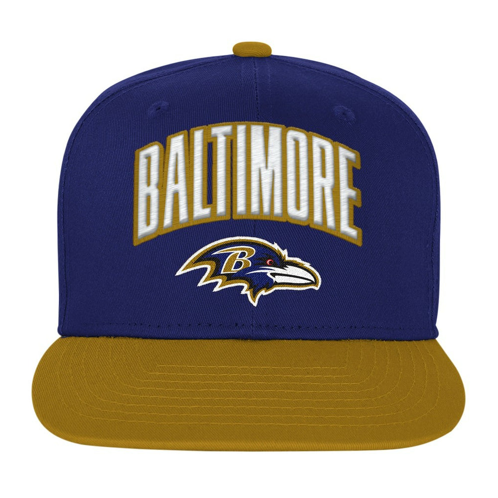 Baltimore Ravens Outerstuff Youth Essentials Snapback Hat | NFL Discount