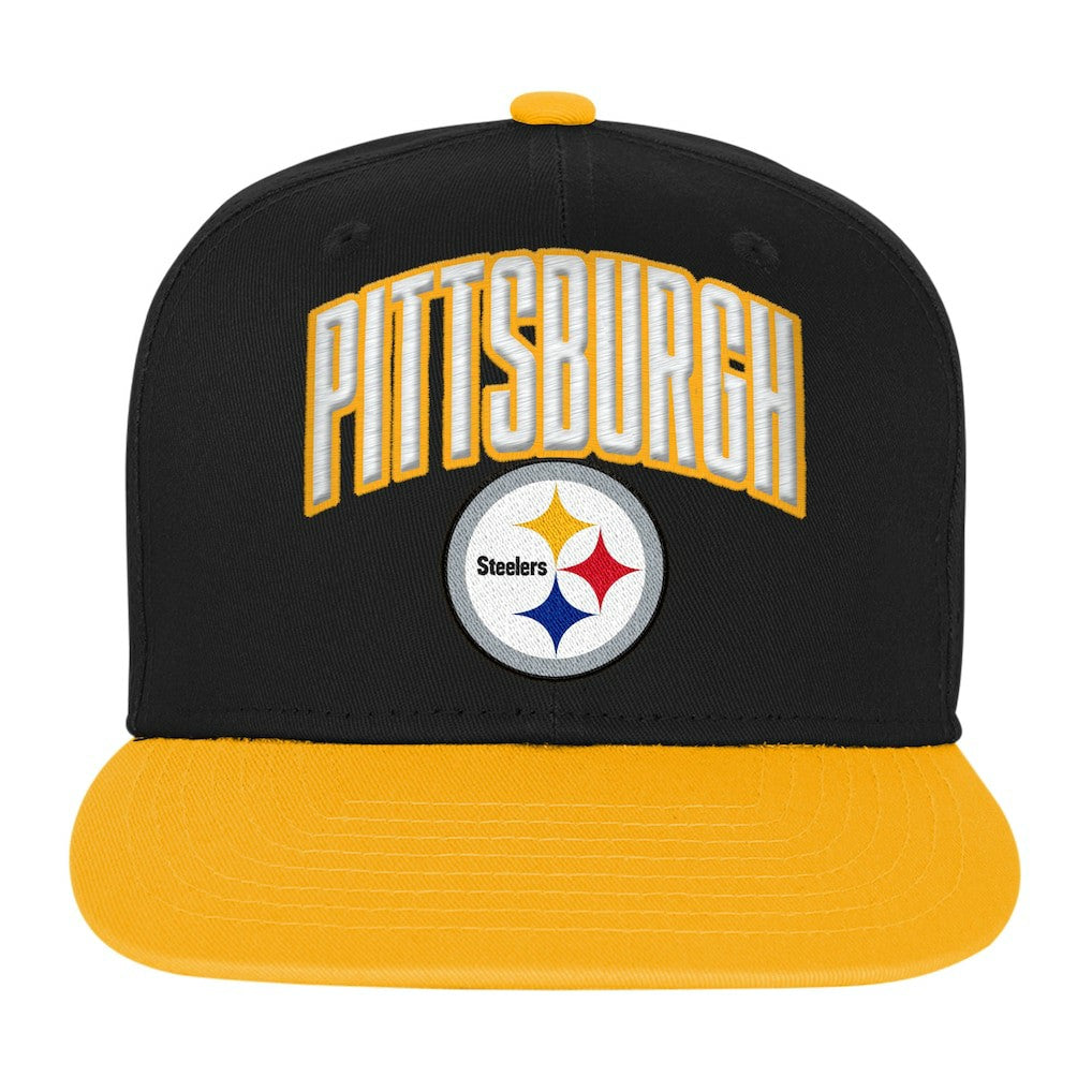 Pittsburgh Steelers Outerstuff Youth Essentials Snapback Hat | NFL Sale