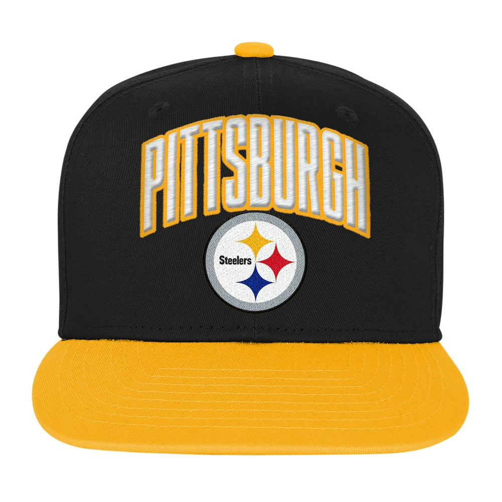 Pittsburgh Steelers Outerstuff Youth Essentials Snapback Hat | NFL Sale