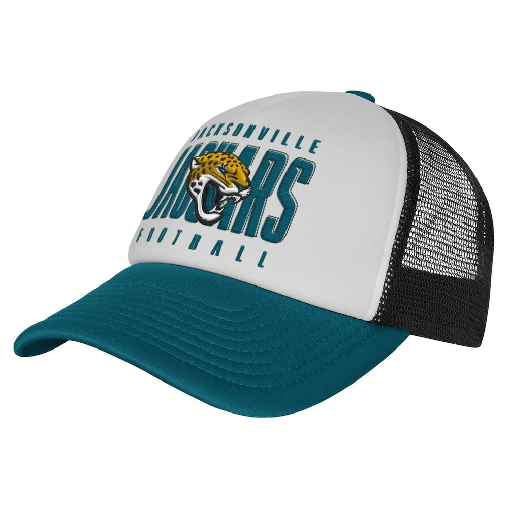 Jacksonville Jaguars Youth Essentials Trucker Adjustable Hat | NFL Discount