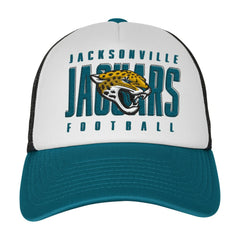 Jacksonville Jaguars Youth Essentials Trucker Adjustable Hat | NFL Discount