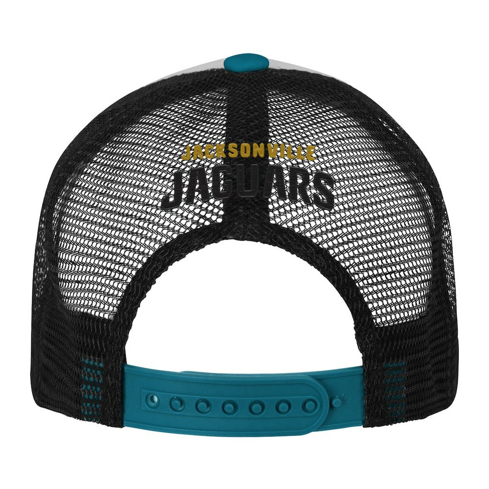 Jacksonville Jaguars Youth Essentials Trucker Adjustable Hat | NFL Discount