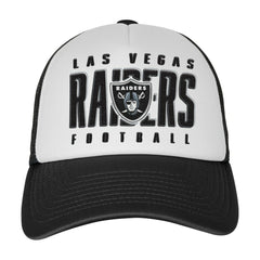 Las Vegas Raiders Youth Essentials Trucker Adjustable Hat | NFL Discount