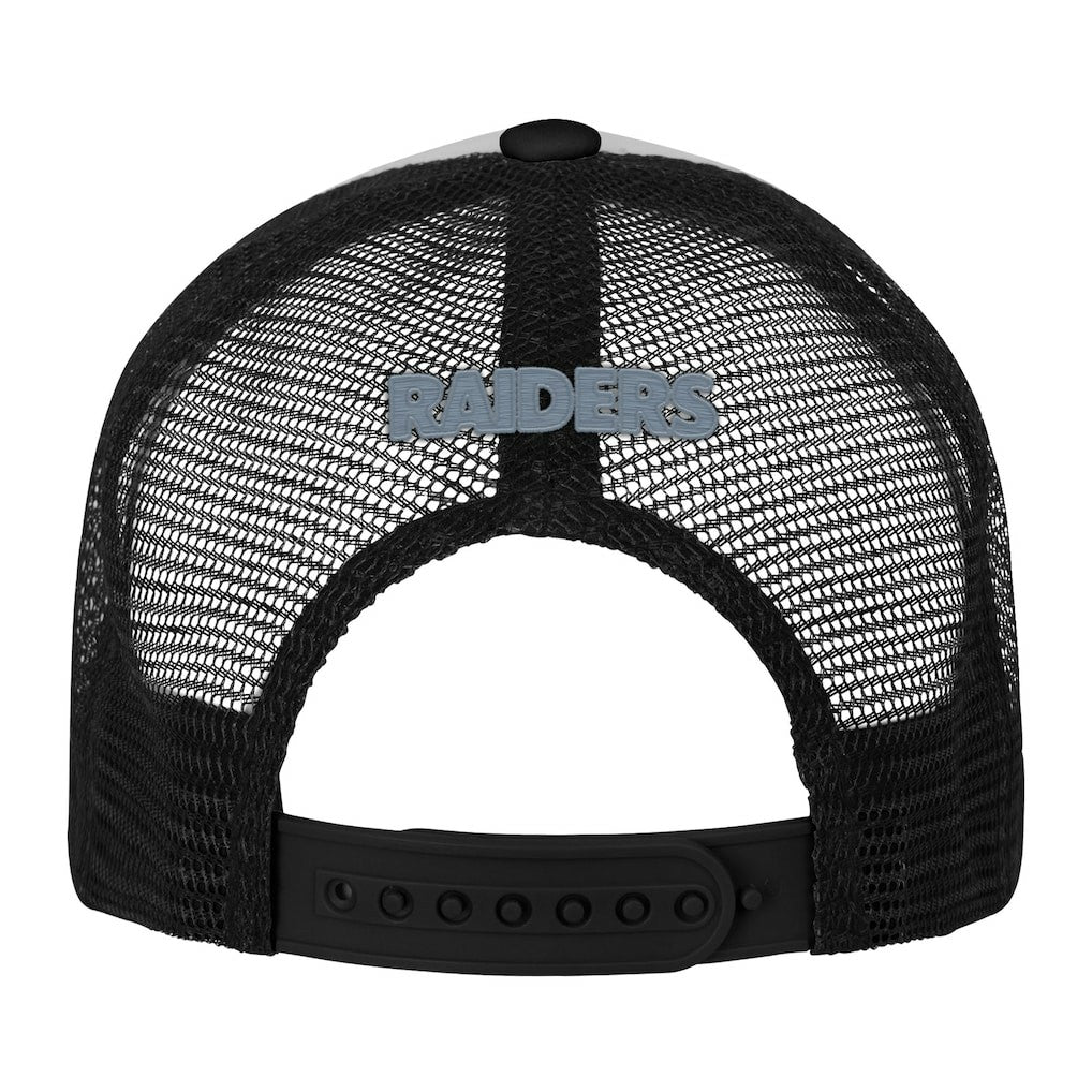 Las Vegas Raiders Youth Essentials Trucker Adjustable Hat | NFL Discount