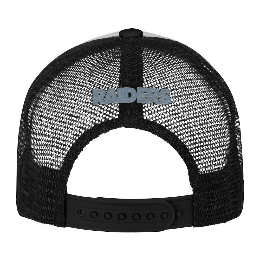 Las Vegas Raiders Youth Essentials Trucker Adjustable Hat | NFL Discount