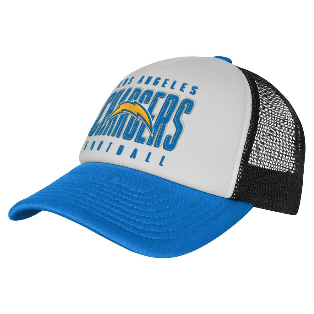 Los Angeles Chargers Youth Essentials Trucker Adjustable Hat | NFL Sale